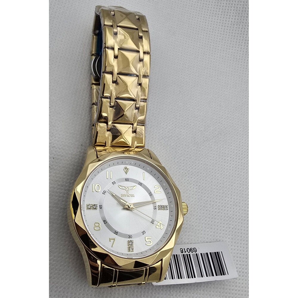 Invicta Specialty I by Invicta Men's Watch 41mm White Dial Gold 69018 Brand New - Picture 4 of 7